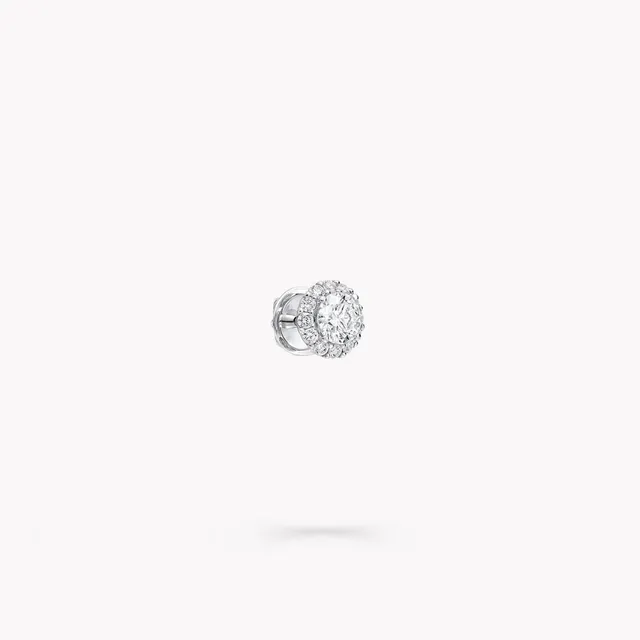 Náušnice Icon Round Diamond — detail