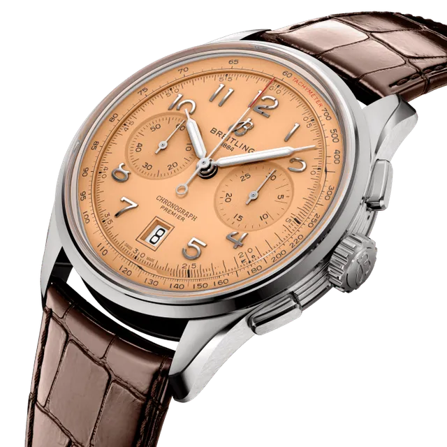 Premier B01 Chronograph 42 — detail