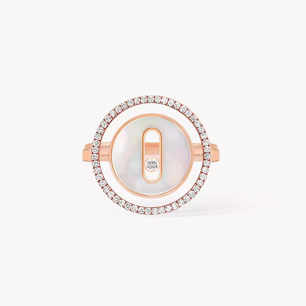 Prsten LUCKY MOVE mother-of-pearl small — detail