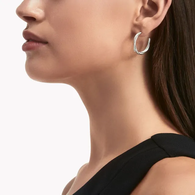 Серьги Medium Spiral Hoop — detail
