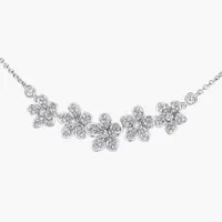 Halskette Wild Flower Diamond Line — thumbnail 2