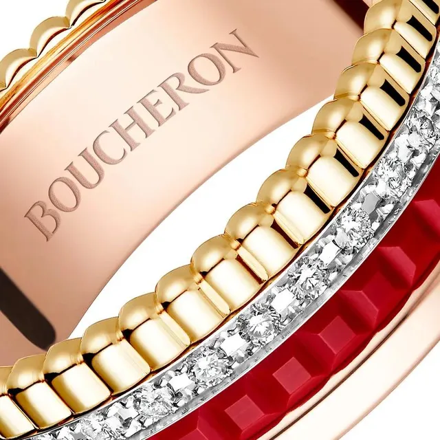 Кольцо Quatre RED Edition Small — detail