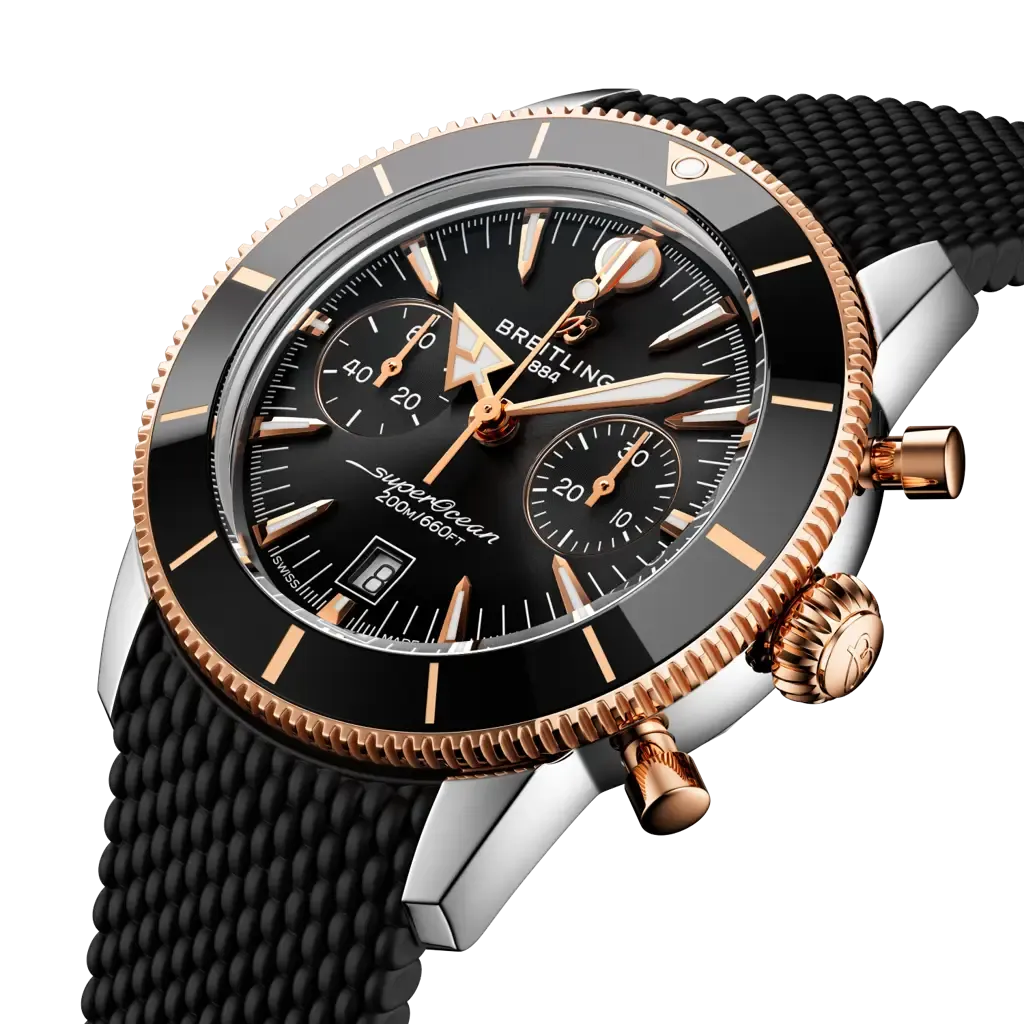 Superocean Heritage B01 Chronograph 42 — detail