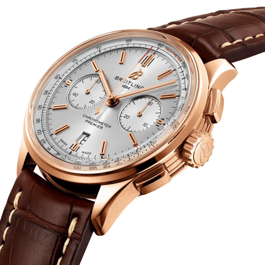 Premier B01 Chronograph 42 — detail