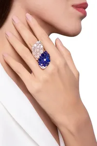 Кольцо Lakshmi Lapis Lazuli, Moonstone — detail