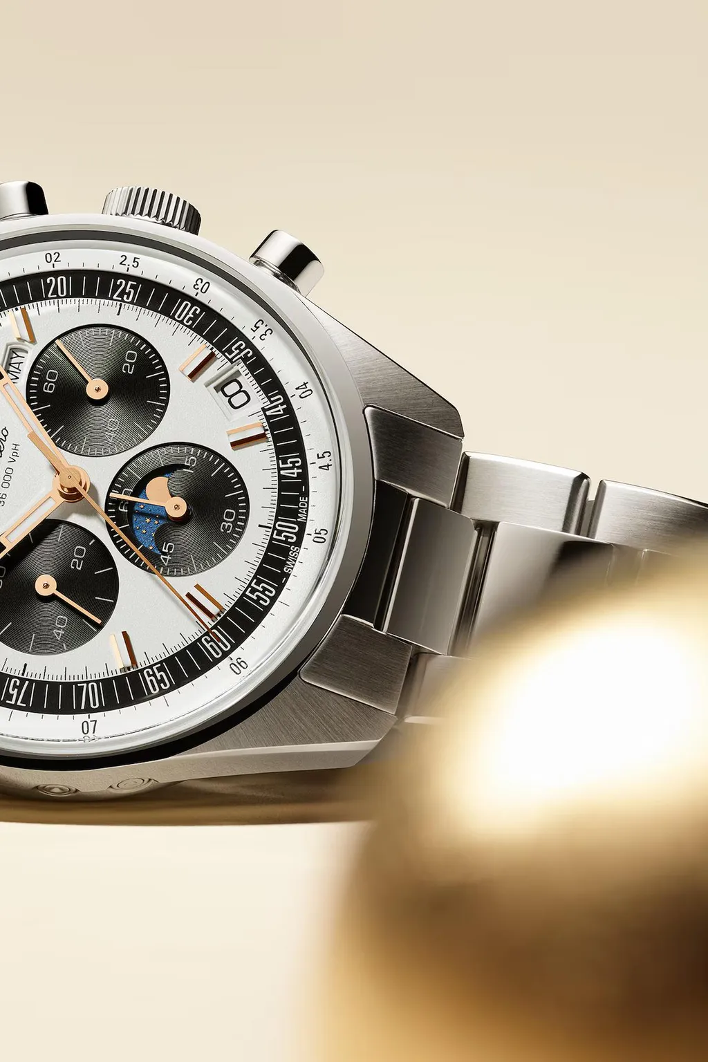 CHRONOMASTER ORIGINAL white — detail