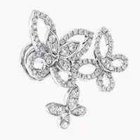 Earrings Triple Butterfly Silhouette — thumbnail 2