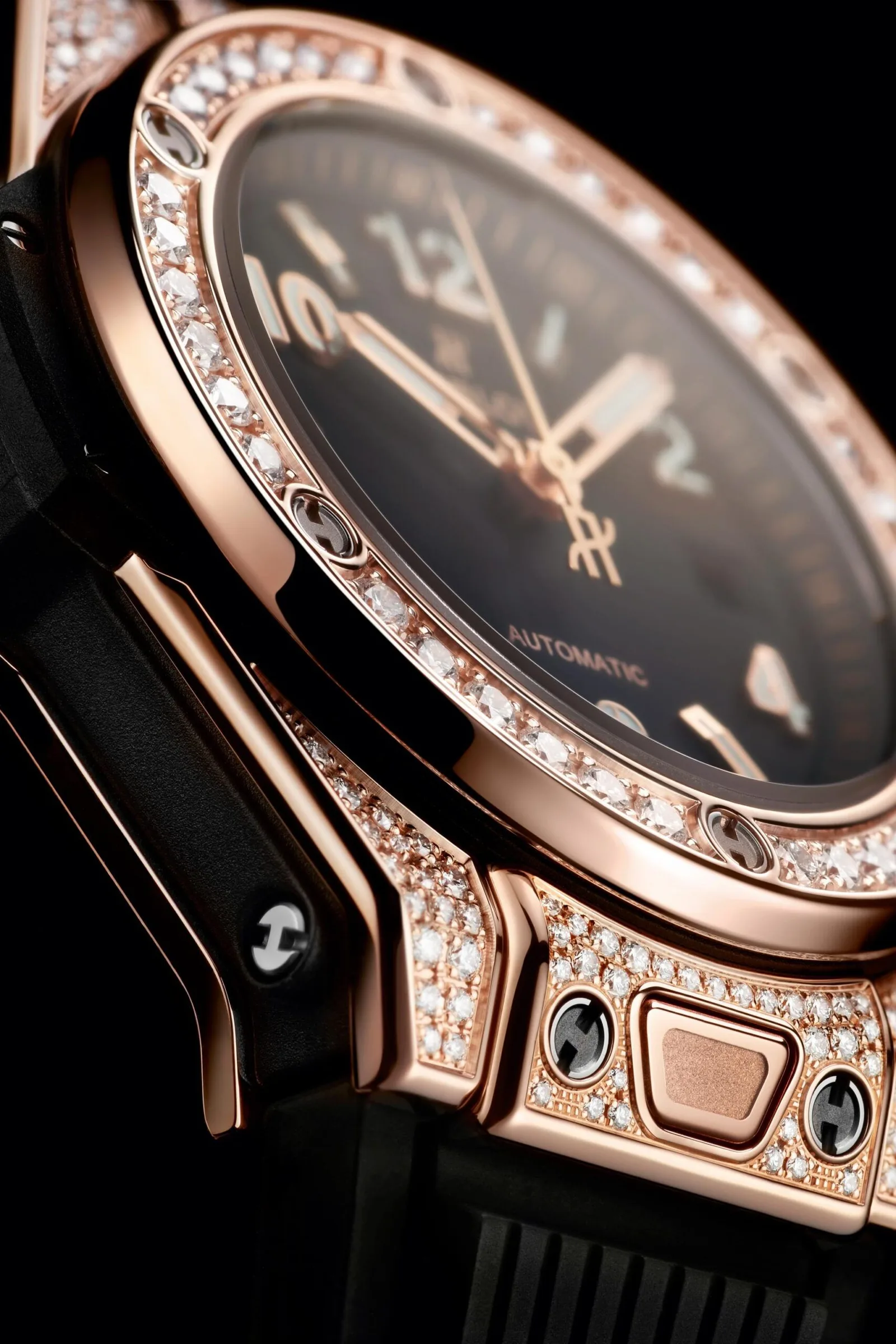 BIG BANG Unico KING GOLD PAVE 33MM — 2