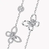 Длинное ожерелье Butterfly Silhouette Diamond — thumbnail 2
