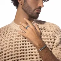 Bracelet Move Titanium Natural Cord — thumbnail 3