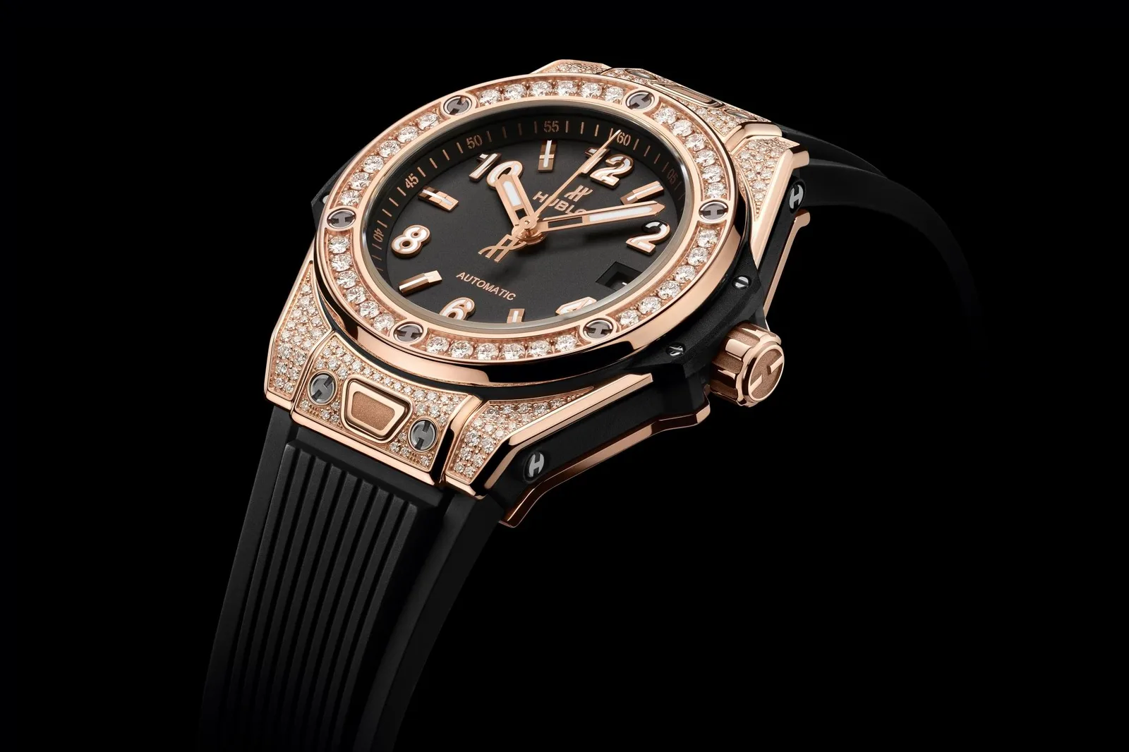 BIG BANG Unico KING GOLD PAVE 33MM — 3