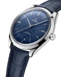 TRÉSOR OMEGA CO‑AXIAL MASTER CHRONOMETER 40 MM blue dial — thumbnail 3