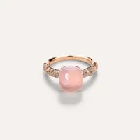 Ring NUDO Petit ROSE Quartz — thumbnail 3