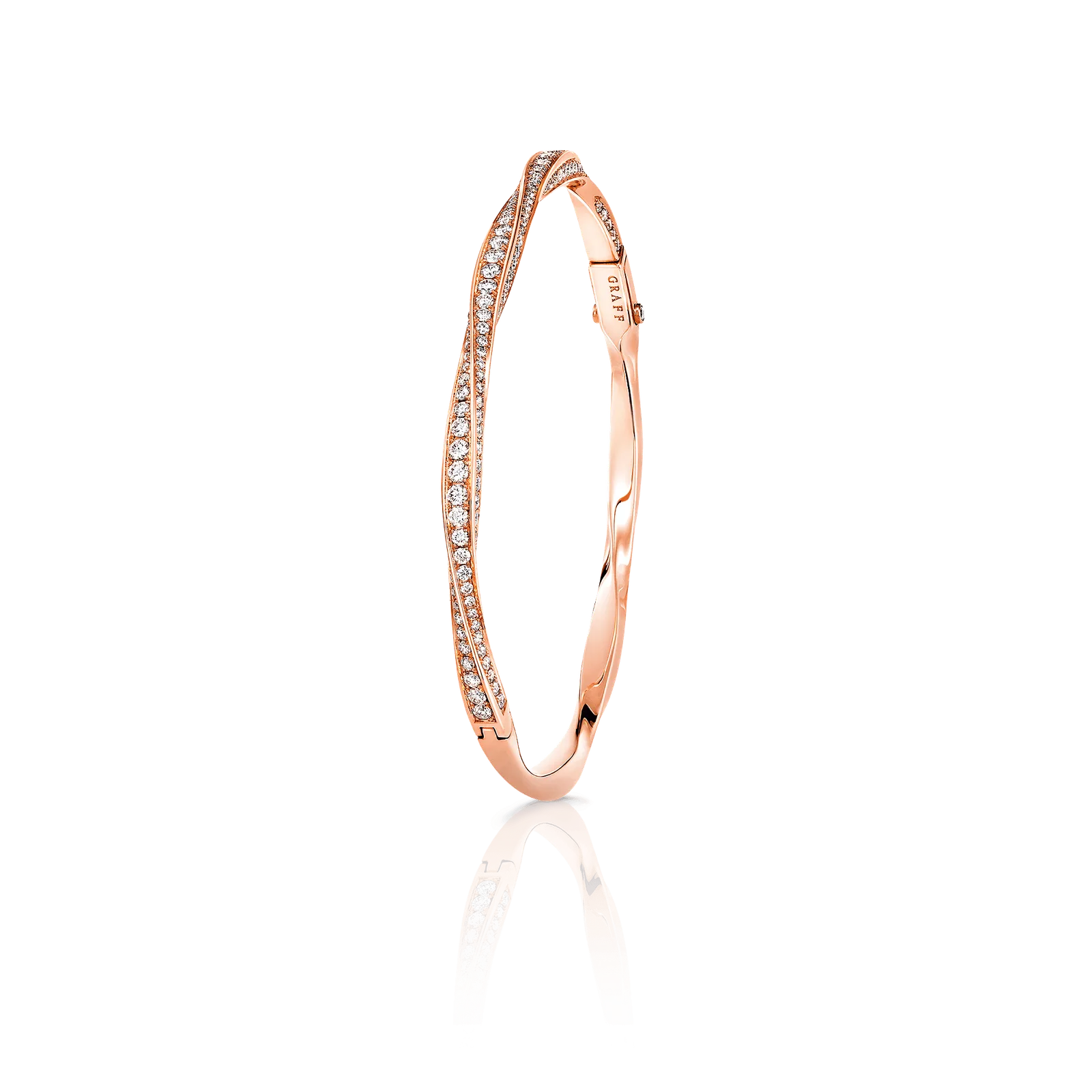Armband Pave Diamond Spiral — 3