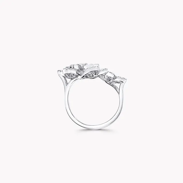 Ring Wild Flower Double Diamond — 3