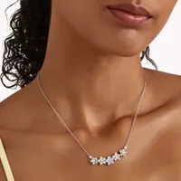 Halskette Wild Flower Diamond Line — thumbnail 3