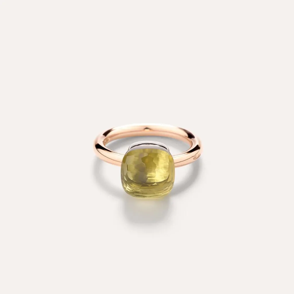 Ring Nudo Classic lemon quartz — 3