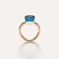 Ring Nudo Classic London blue Topaz Classic — thumbnail 4