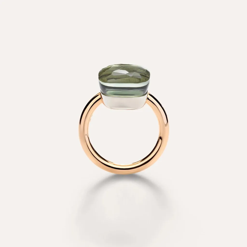 Кольцо NUDO MAXI Prasiolite — 4
