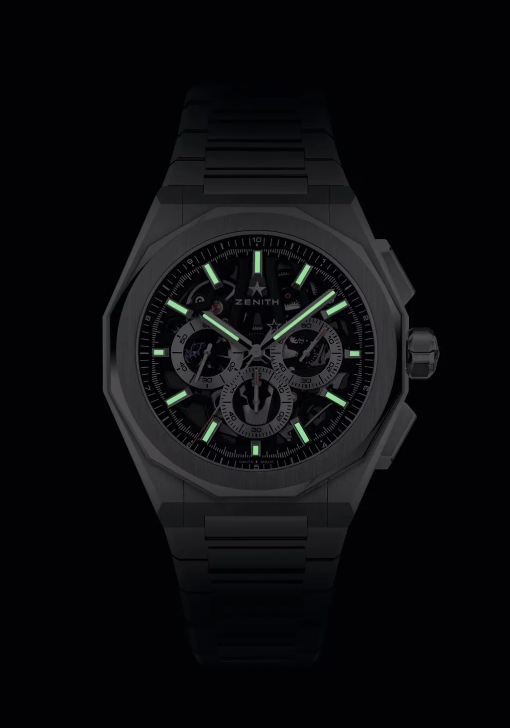 DEFY SKYLINE CHRONOGRAPH SKELETON 42mm — 4