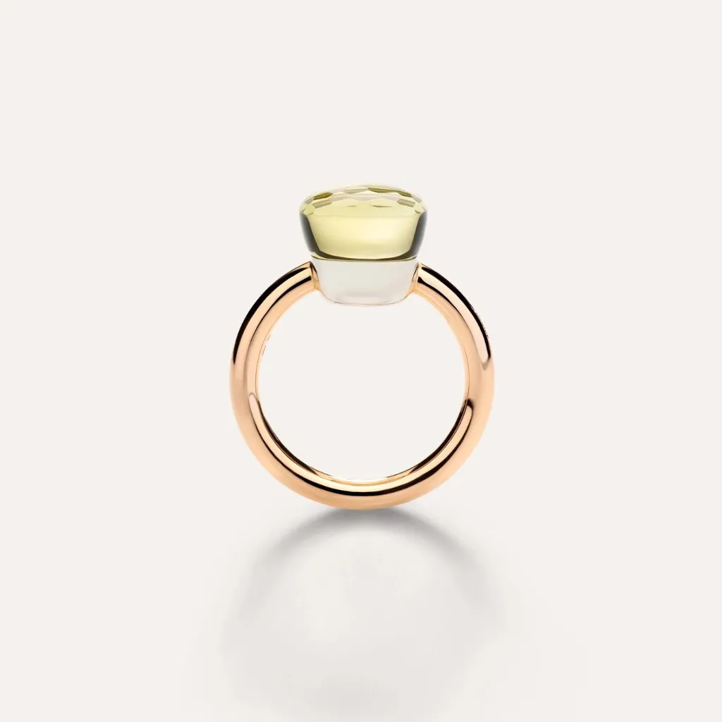 Ring Nudo Classic lemon quartz — 4