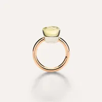 Ring Nudo Classic lemon quartz — thumbnail 4