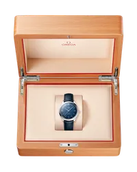 TRÉSOR OMEGA CO‑AXIAL MASTER CHRONOMETER 40 MM blue dial — thumbnail 4