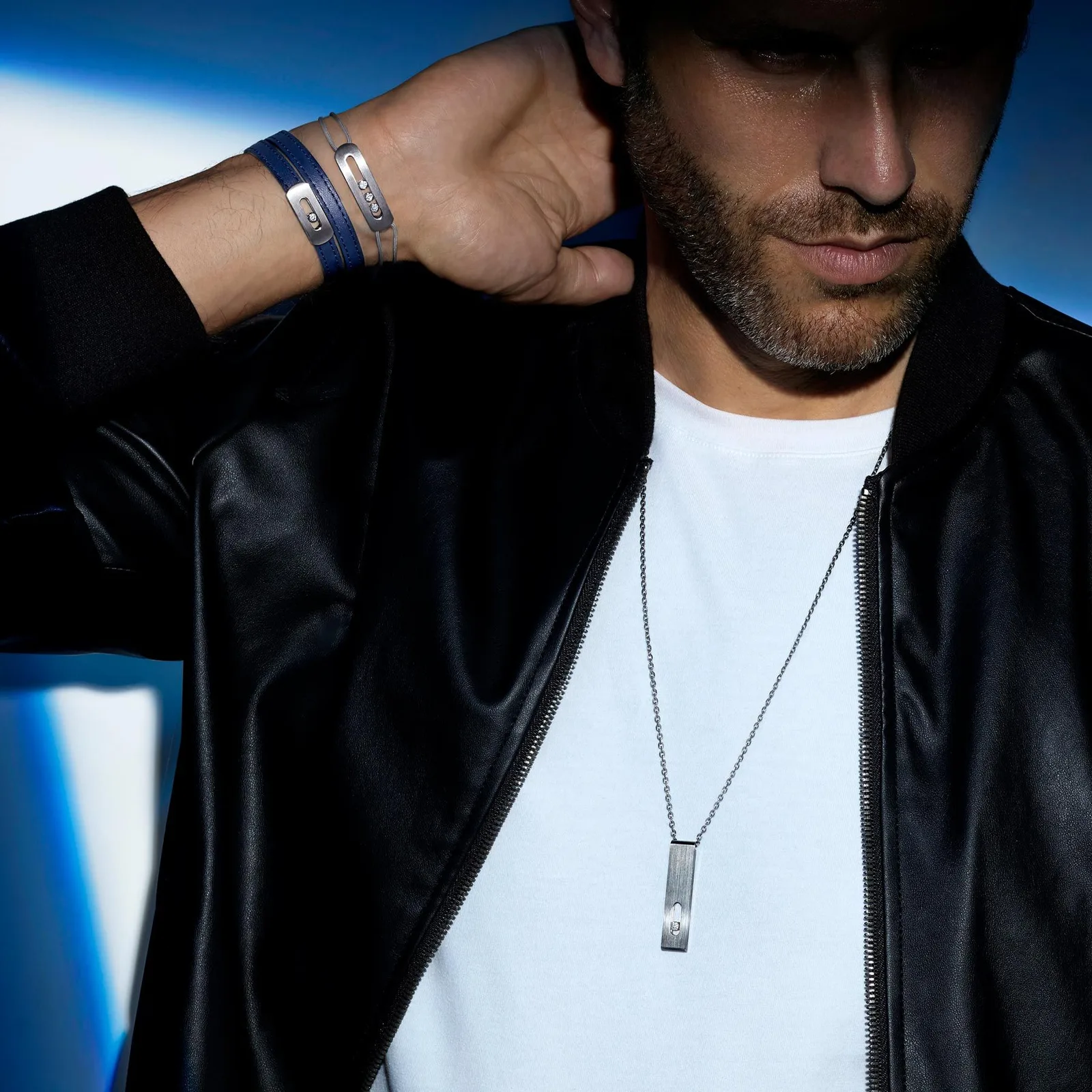 Bracelet Move Titanium Natural Cord — 4