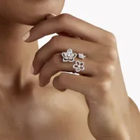 Кольцо Wild Flower Triple Diamond — thumbnail 5