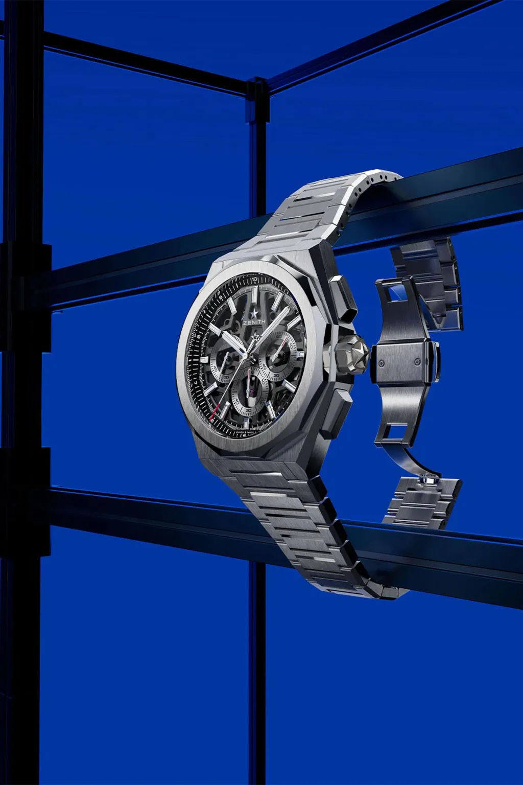 DEFY SKYLINE CHRONOGRAPH SKELETON 42mm — 5