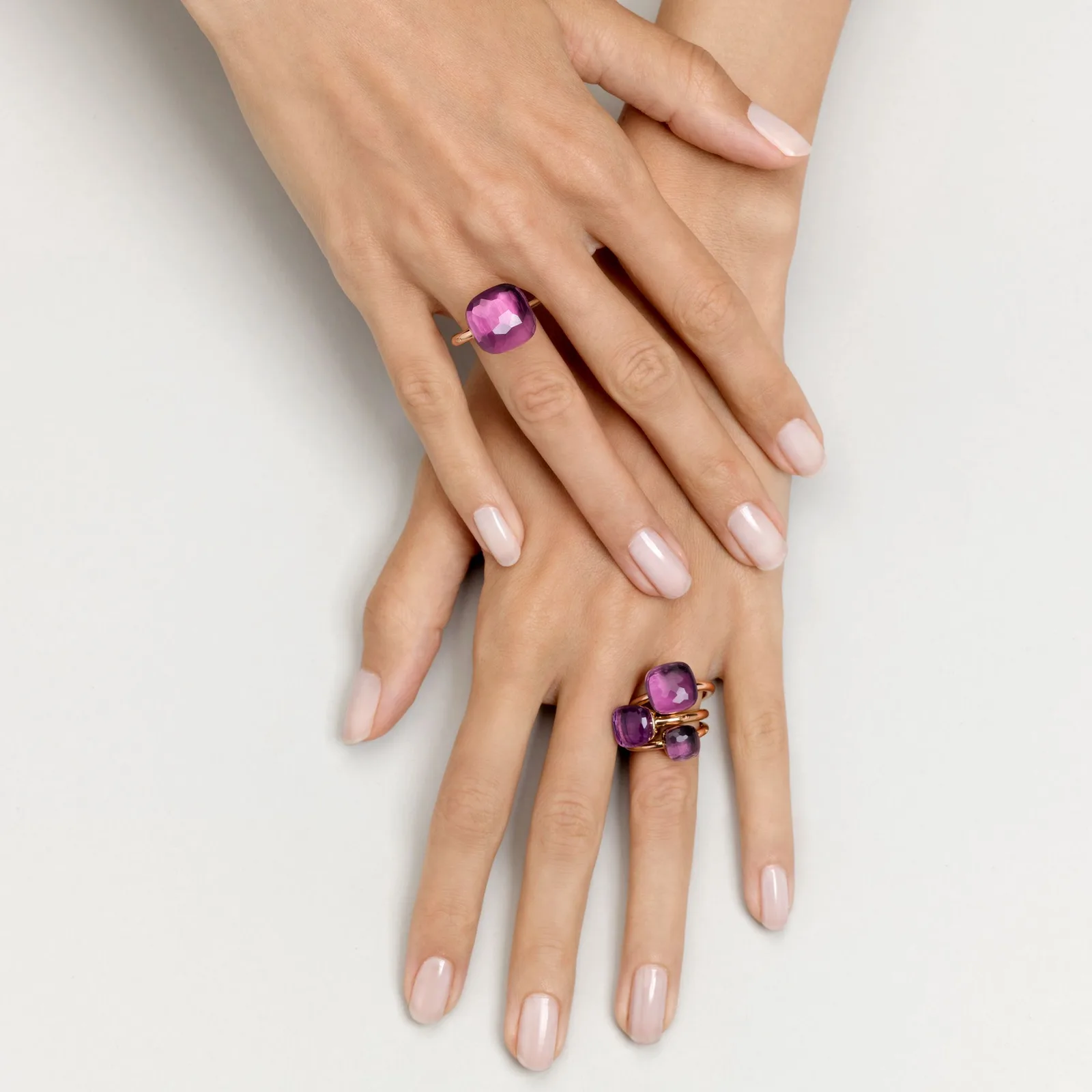 Ring NUDO MAXI Amethyst — 6