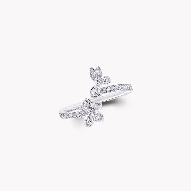 Ring Butterfly Diamond