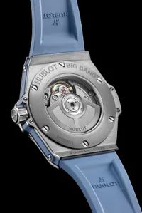 One Click Steel Coal Blue Diamonds 33mm — thumbnail 3