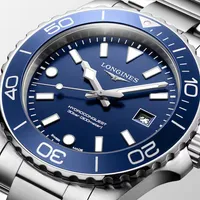 HydroConquest blue 42mm — detail