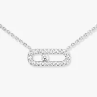 Necklace Move Uno Pavé White — thumbnail 3